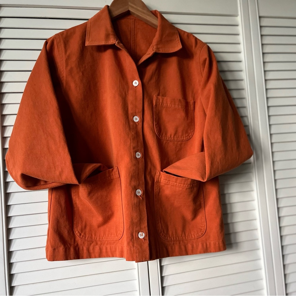 Big Bud Press Orange Work Jacket - Picture 2 of 9